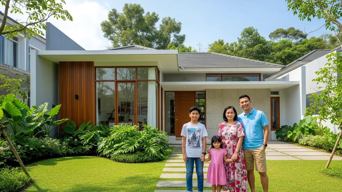 Ilustrasi rumah sewa